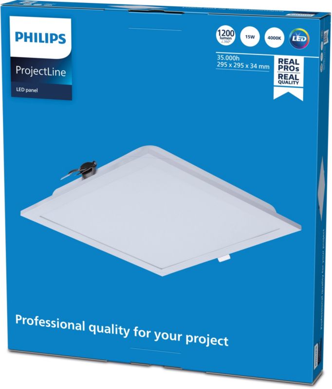 Panel Philips Projectline 30 x 30 cm 1200 lm 4000 K