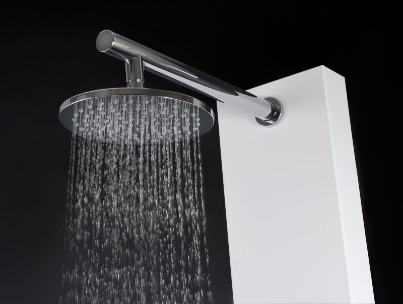 Panel prysznicowy Ileana 140 x 20 cm 4 dysze biały