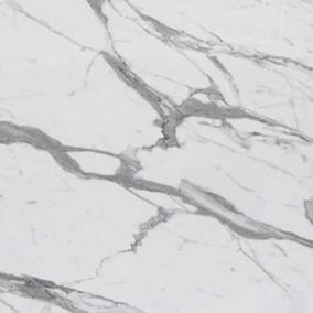 Panel przyblatowy laminowany 0,3 x 60 x 300 cm statuario / biały