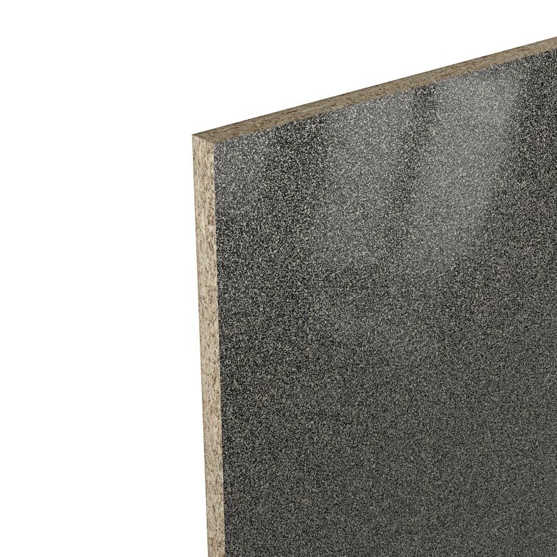 Panel przyblatowy laminowany Berberis 0,3 x 60 x 200 cm white / grey glitter