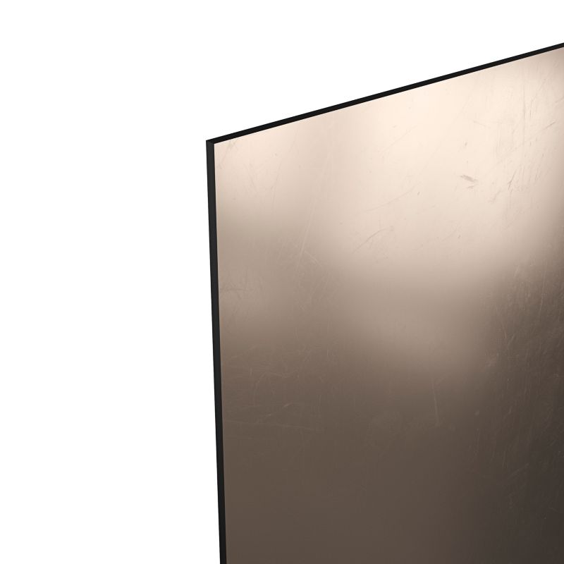 Panel przyblatowy laminowany GoodHome Nepeta 0,3 x 60 x 200 cm miedź / inox
