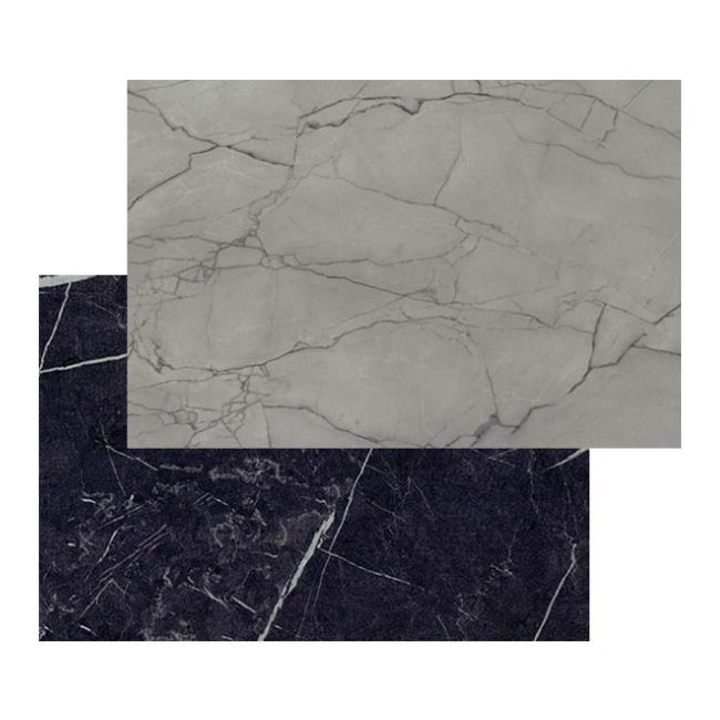 Panel przyblatowy Marmor 0,3 x 60 x 300 cm dark grey / black