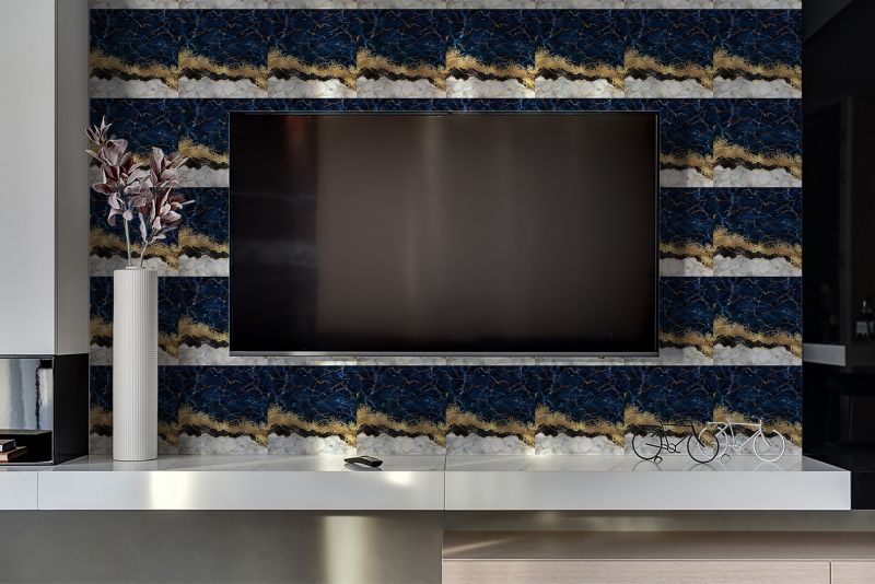 Panel samoprzylepny Tulup 100x50 cm Abstrakcja morska 1 szt.