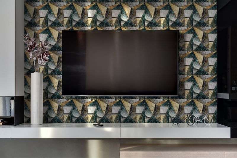 Panel samoprzylepny Tulup 100x50 cm Abstrakcja w stylu Art Deco 1 szt.