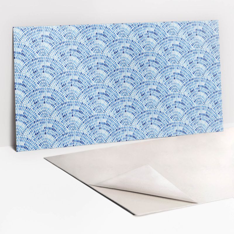 Panel samoprzylepny Tulup 100x50 cm Akwarelowa mozaika 1 szt.