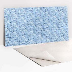Panel samoprzylepny Tulup 100x50 cm Akwarelowa mozaika 1 szt.