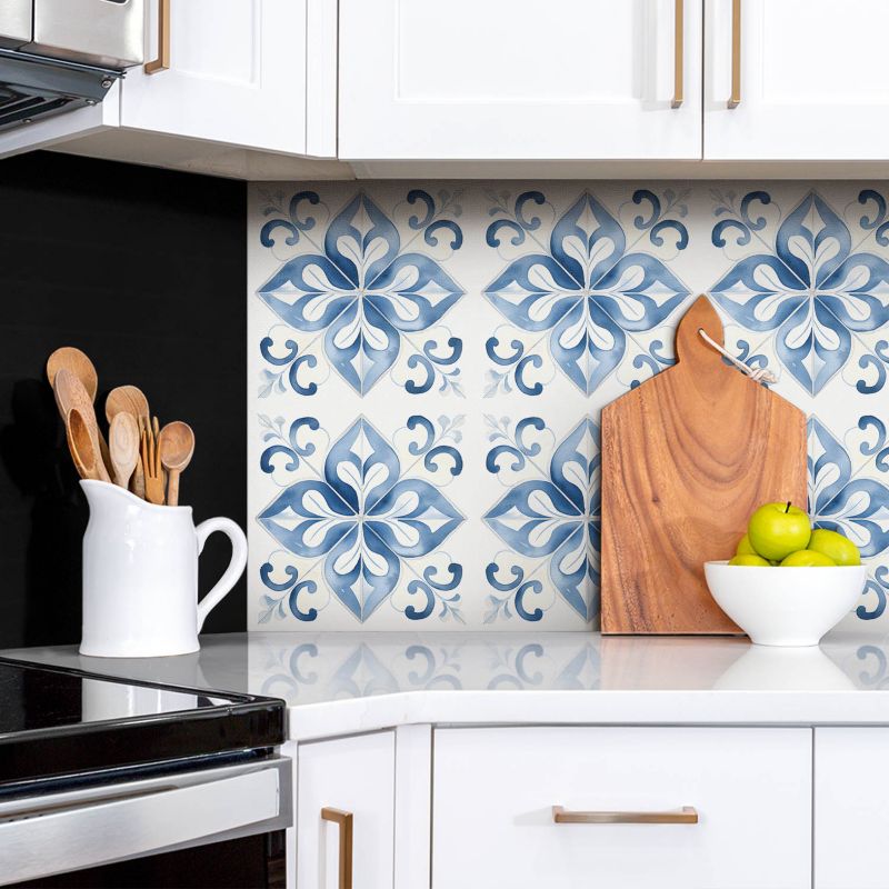 Panel samoprzylepny Tulup 100x50 cm Akwarelowy ornament 1 szt.