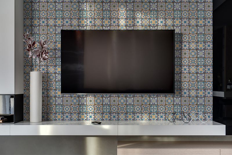 Panel samoprzylepny Tulup 100x50 cm Arabski patchwork 1 szt.