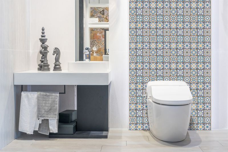 Panel samoprzylepny Tulup 100x50 cm Arabski patchwork 1 szt.