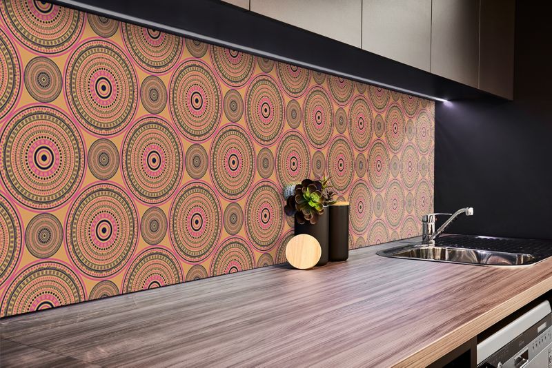 Panel samoprzylepny Tulup 100x50 cm Arabski wzór etniczny 1 szt.