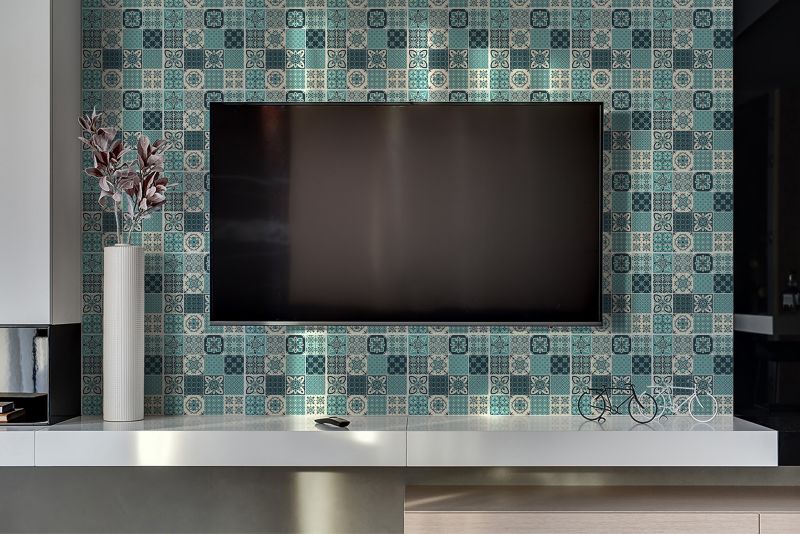 Panel samoprzylepny Tulup 100x50 cm Azulejos 1 szt.