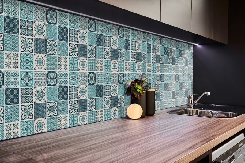 Panel samoprzylepny Tulup 100x50 cm Azulejos 1 szt.