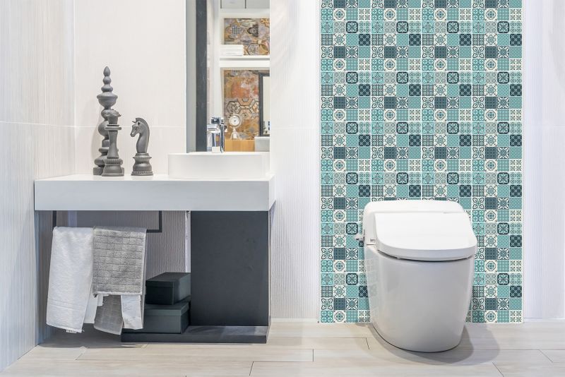 Panel samoprzylepny Tulup 100x50 cm Azulejos 1 szt.