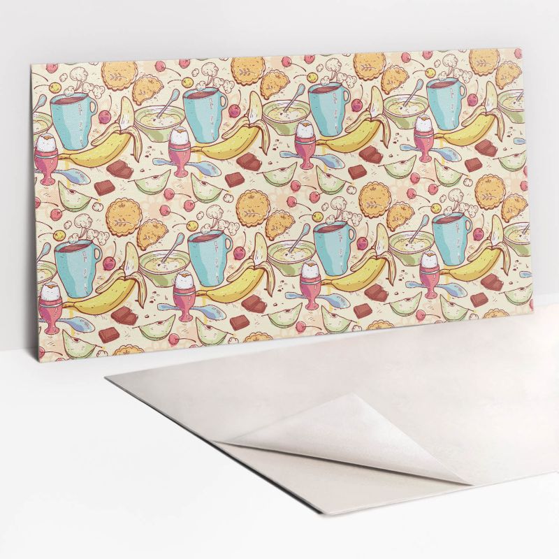 Panel samoprzylepny Tulup 100x50 cm Bajkowy motyw do kuchni 1 szt.