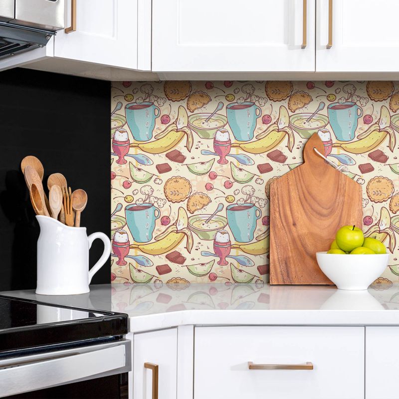 Panel samoprzylepny Tulup 100x50 cm Bajkowy motyw do kuchni 1 szt.