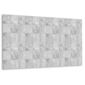 Panel samoprzylepny Tulup 100x50 cm Betonowa mozaika 1 szt.