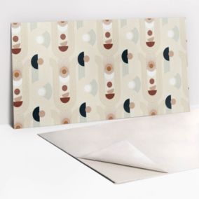 Panel samoprzylepny Tulup 100x50 cm Boho geometryczne kształty 1 szt.