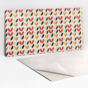 Panel samoprzylepny Tulup 100x50 cm Boho rośliny liście 1 szt.