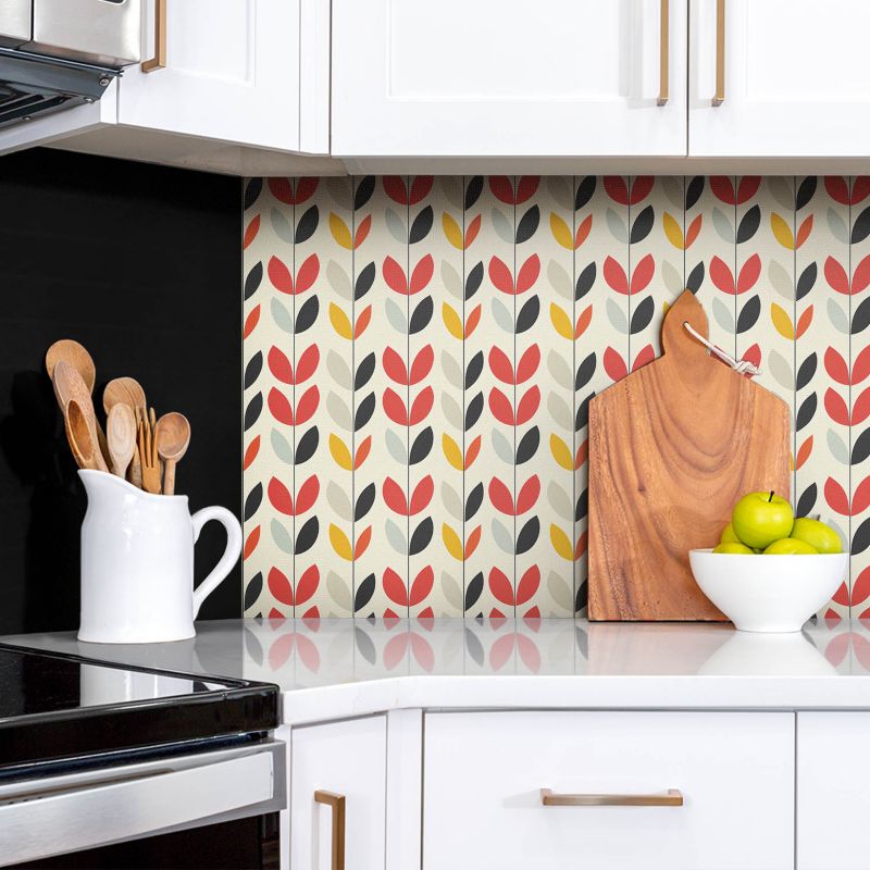 Panel samoprzylepny Tulup 100x50 cm Boho rośliny liście 1 szt.