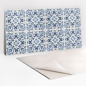 Panel samoprzylepny Tulup 100x50 cm Dekoracyjne liście 1 szt.
