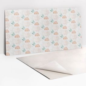 Panel samoprzylepny Tulup 100x50 cm Delikatny boho wzór 1 szt.