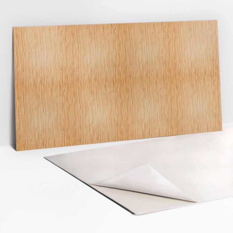 Panel samoprzylepny Tulup 100x50 cm Drewniana deska 1 szt.