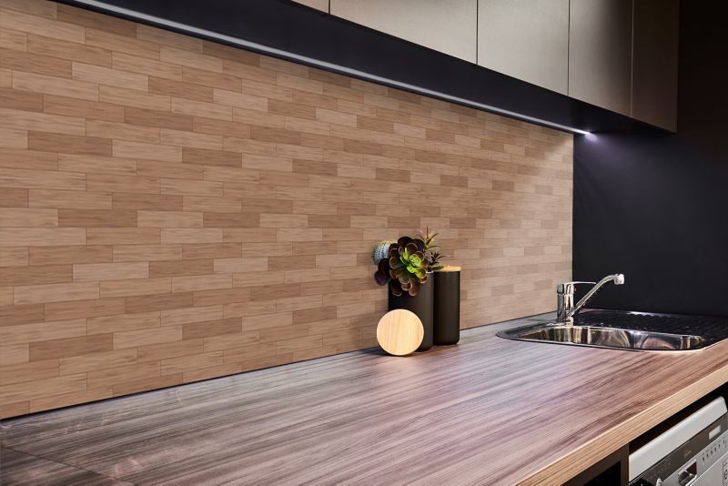 Panel samoprzylepny Tulup 100x50 cm Drewniana podłoga 1 szt.