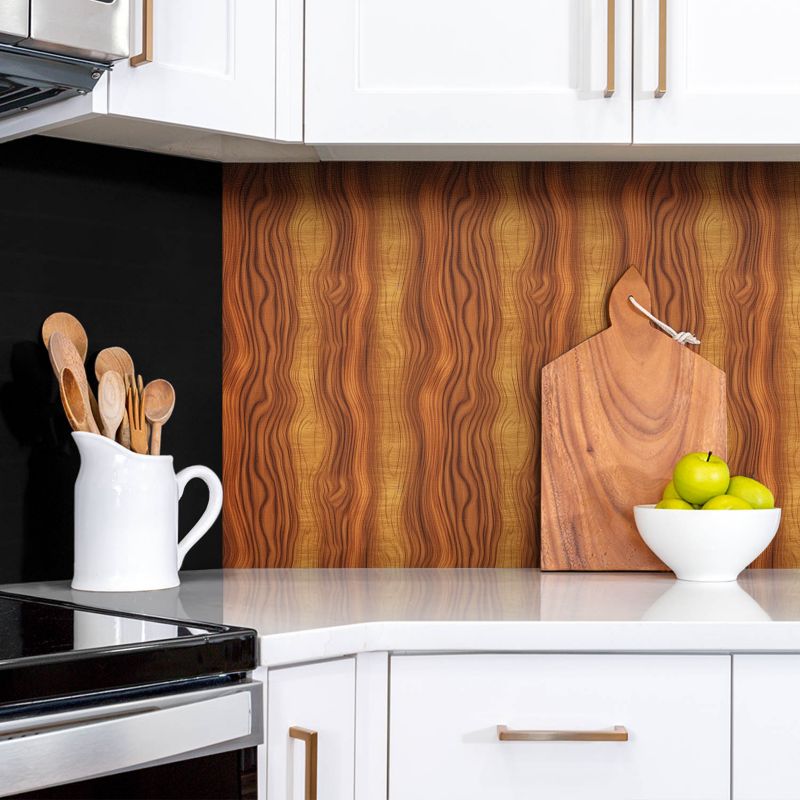 Panel samoprzylepny Tulup 100x50 cm Drewno struktura 1 szt.