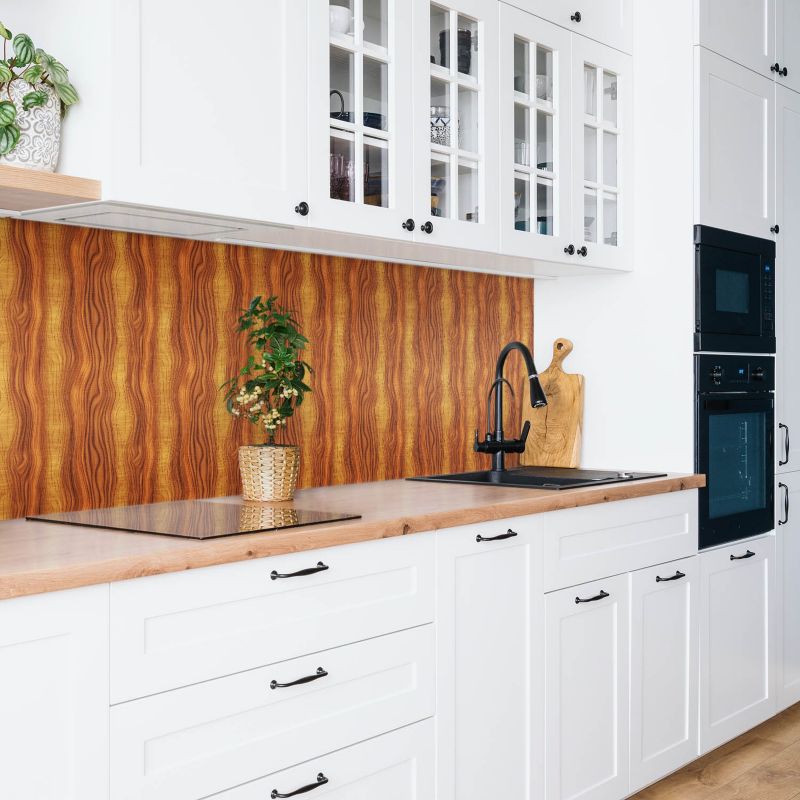 Panel samoprzylepny Tulup 100x50 cm Drewno struktura 1 szt.