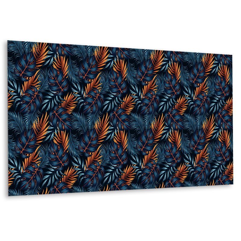 Panel samoprzylepny Tulup 100x50 cm Egzotyczne liście 1 szt.