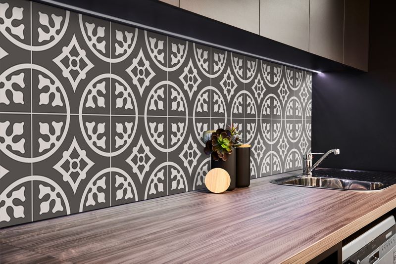 Panel samoprzylepny Tulup 100x50 cm Egzotyczny wzór 1 szt.