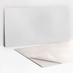 Panel samoprzylepny Tulup 100x50 cm Eleganckie jasne cegły 1 szt.
