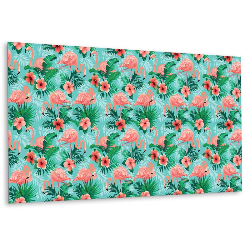 Panel samoprzylepny Tulup 100x50 cm Flamingi 1 szt.