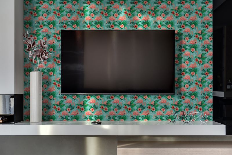 Panel samoprzylepny Tulup 100x50 cm Flamingi 1 szt.