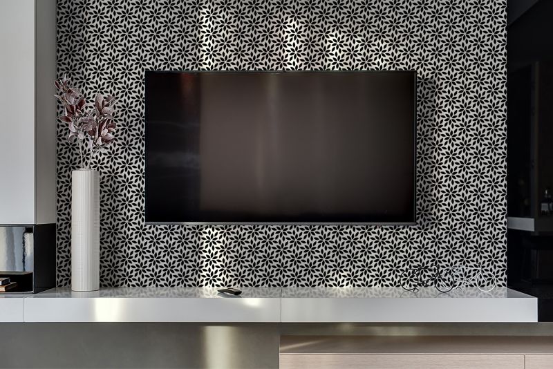 Panel samoprzylepny Tulup 100x50 cm Florystyczna dekoracja 1 szt.