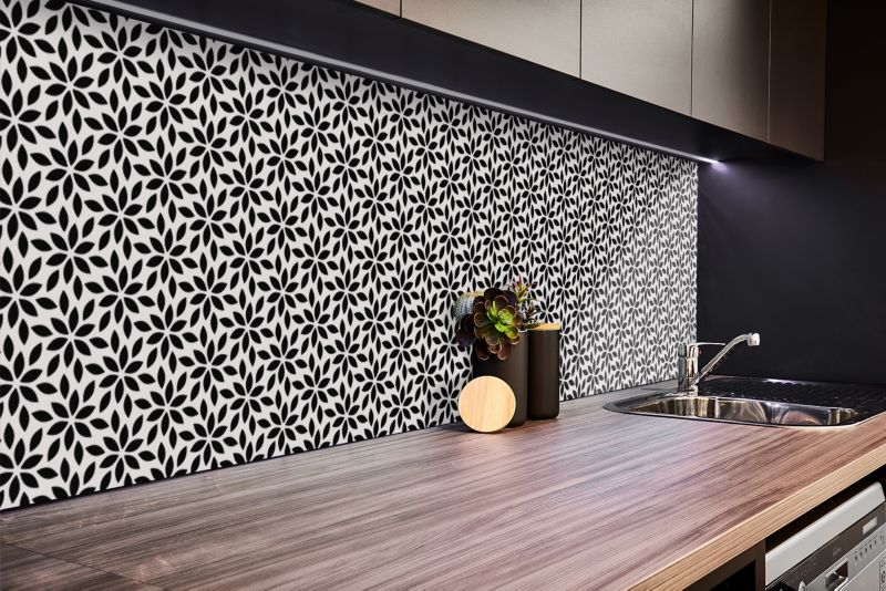 Panel samoprzylepny Tulup 100x50 cm Florystyczna dekoracja 1 szt.