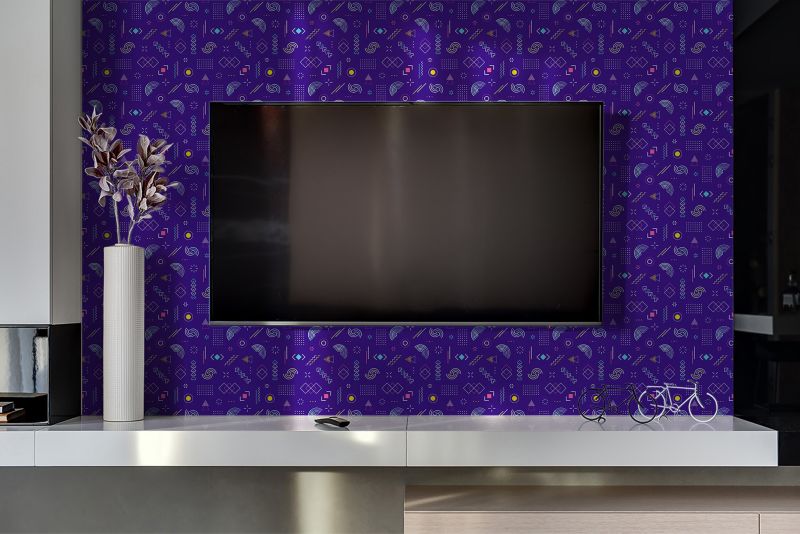 Panel samoprzylepny Tulup 100x50 cm Geometria w ruchu 1 szt.