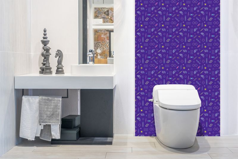 Panel samoprzylepny Tulup 100x50 cm Geometria w ruchu 1 szt.