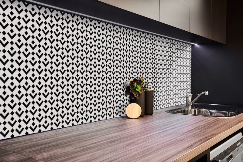 Panel samoprzylepny Tulup 100x50 cm Geometryczna mozaika 1 szt.