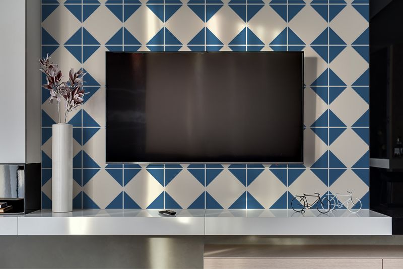 Panel samoprzylepny Tulup 100x50 cm Geometryczny romb 1 szt.
