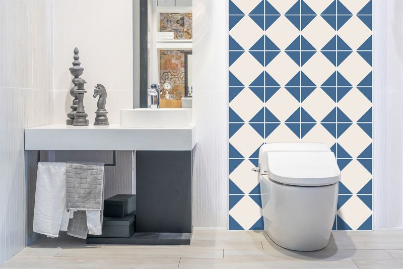 Panel samoprzylepny Tulup 100x50 cm Geometryczny romb 1 szt.