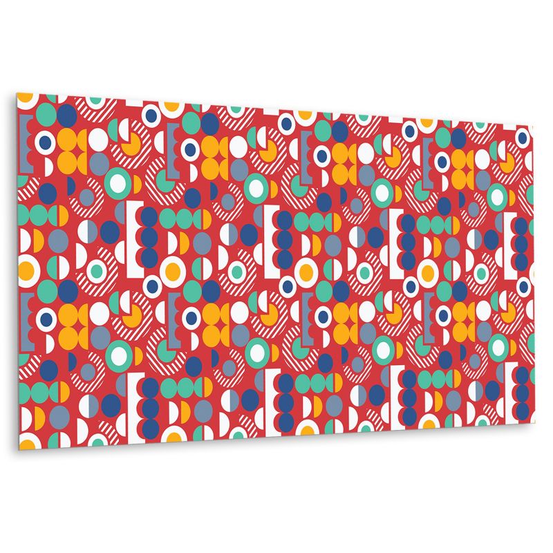 Panel samoprzylepny Tulup 100x50 cm Geometryczny wzór vintage 1 szt.
