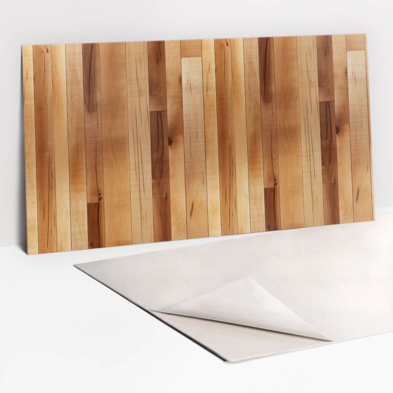 Panel samoprzylepny Tulup 100x50 cm Jasne deski 1 szt.