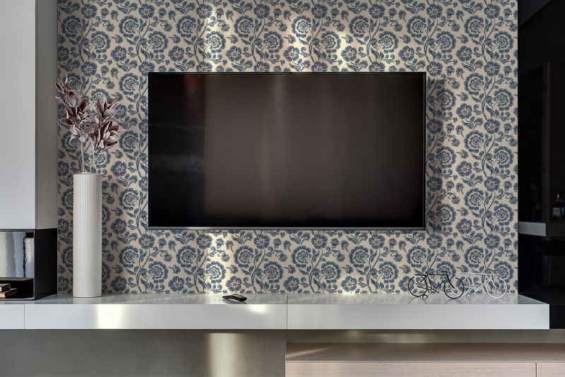 Panel samoprzylepny Tulup 100x50 cm Klasyczny kwiatowy wzór 1 szt.