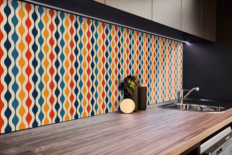 Panel samoprzylepny Tulup 100x50 cm Klimat retro 1 szt.