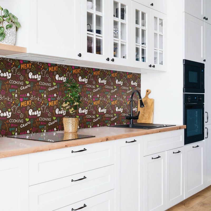 Panel samoprzylepny Tulup 100x50 cm Kolorowa abstrakcja 1 szt. II