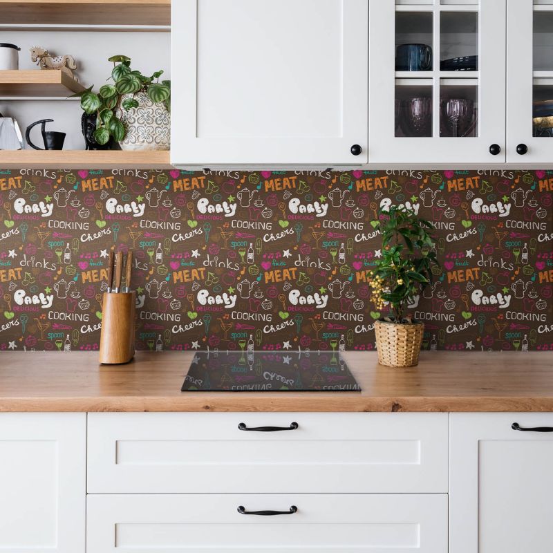 Panel samoprzylepny Tulup 100x50 cm Kolorowa abstrakcja 1 szt. II