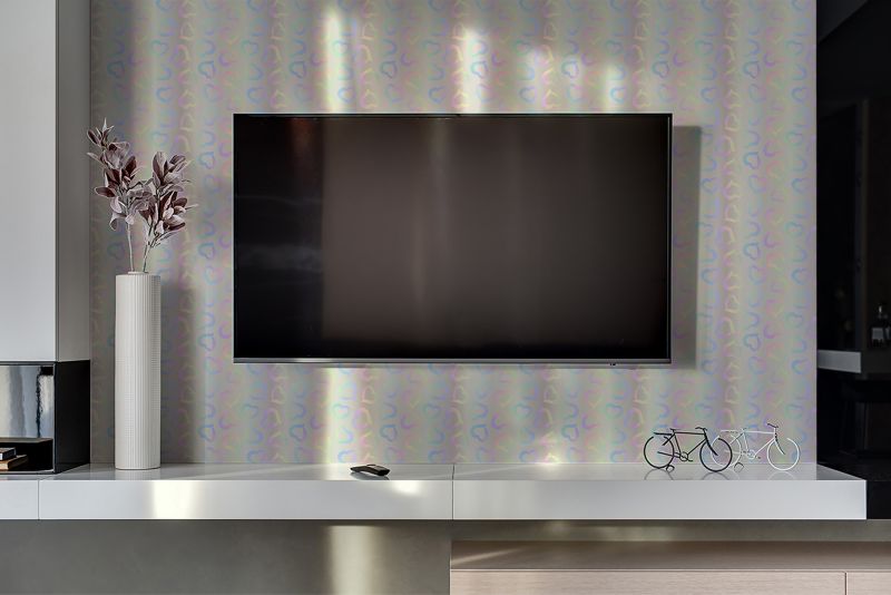 Panel samoprzylepny Tulup 100x50 cm Kolorowe serca 1 szt.