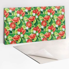 Panel samoprzylepny Tulup 100x50 cm Kolorowe warzywa 1 szt. III