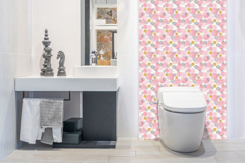 Panel samoprzylepny Tulup 100x50 cm Kropki 1 szt.